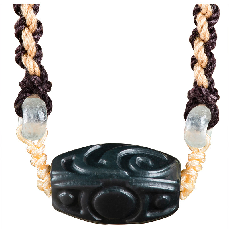 Jewelry & Watches Vitopoulos Reviews - Hetian Jade Carve Bead Pendant Necklace
