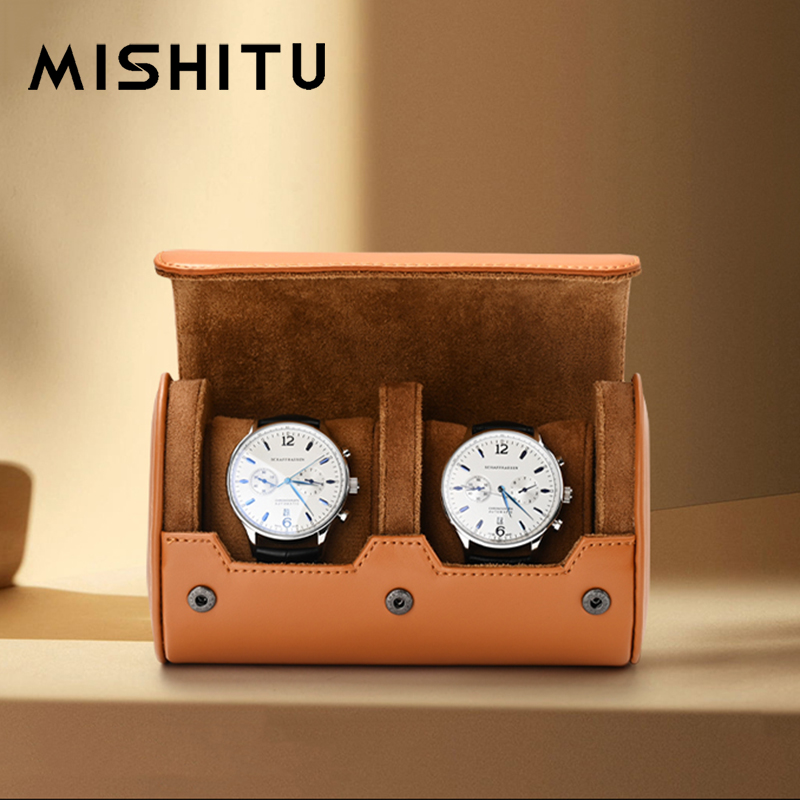 Jewelry Box With Watches - MISHITU 1/2/3-Slot Watch Storage Roll Travel