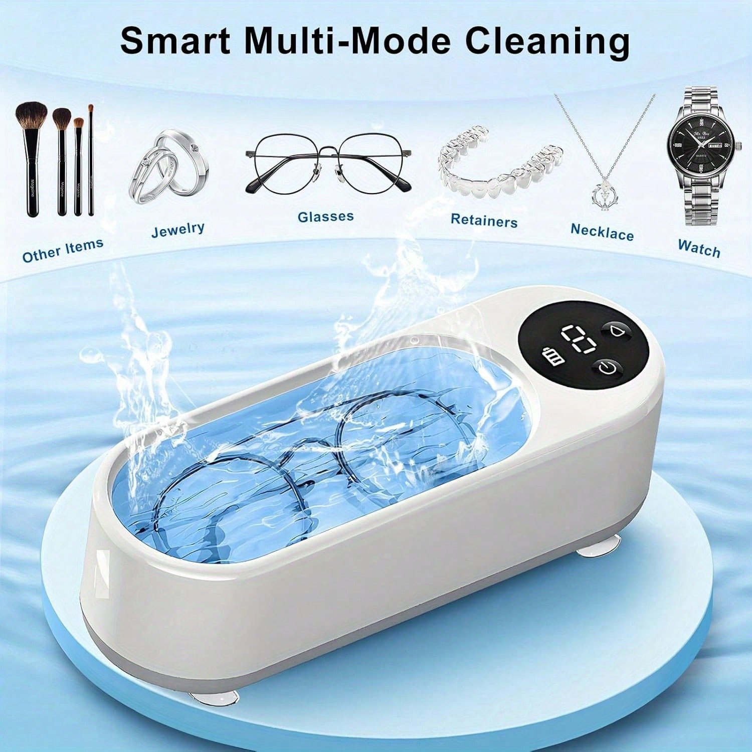 Portable Ultrasonic Cleaner, U - огляд і ціна Jewelry Essentials Watches