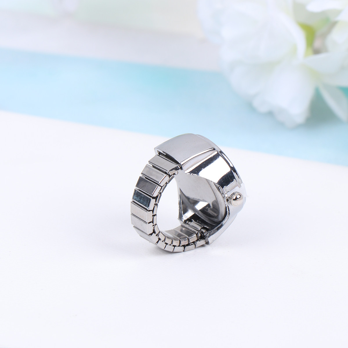2Pcs Finger Ring Watches Quart - огляд і ціна Luxury Time Watches Jewelry Gold