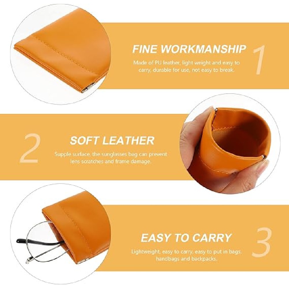 3 Pack PU Leather Storage Pouc - огляд і ціна Jewelry Essentials Watches