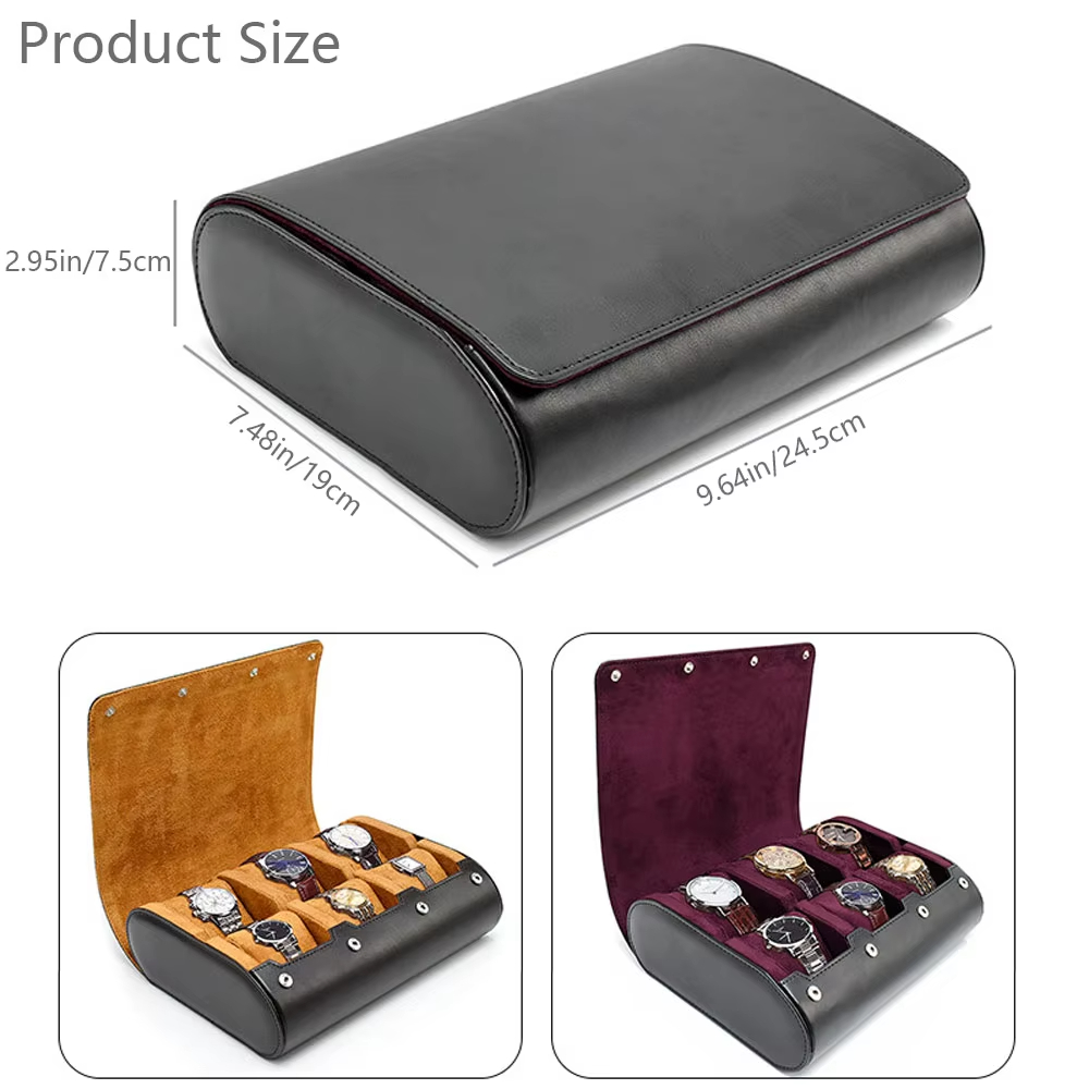 Watch Travel Case for Men Wome - огляд і ціна Jewelry Box With Watches
