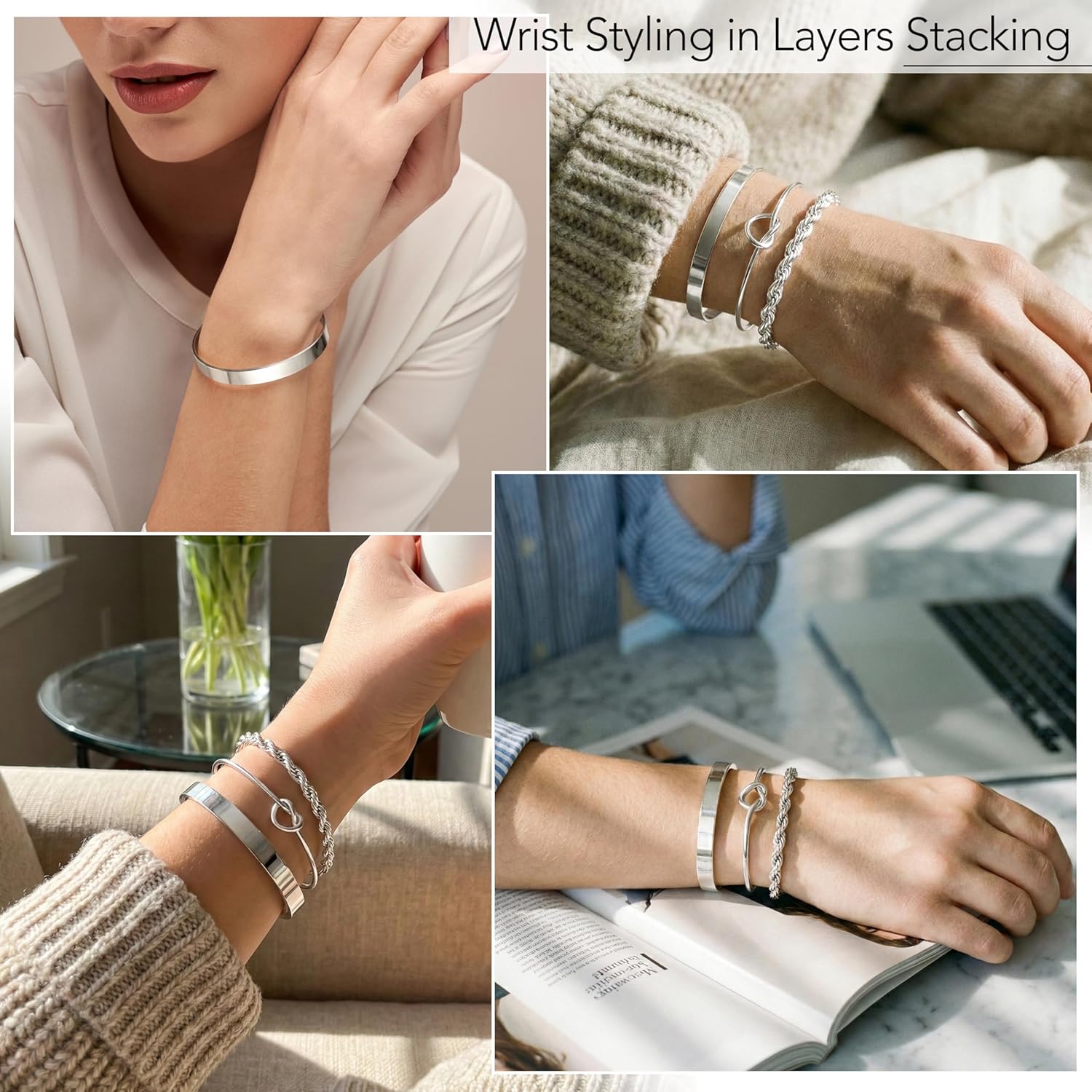 925 Sterling Silver Bracelets  - огляд і ціна Jewelry Essentials Watches