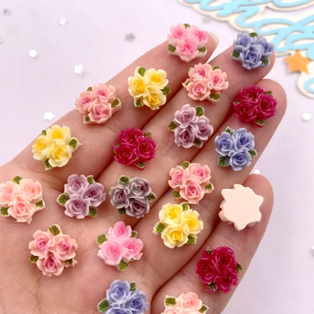 50pcs Resin Mini Colorful Thre - огляд і ціна Paradise Jewelry & Watches Llc Photos