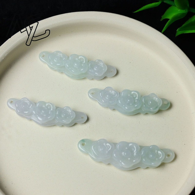 1pc Natural Jadeite Emerald Fl - огляд і ціна Jewelry & Watches Vitopoulos Reviews