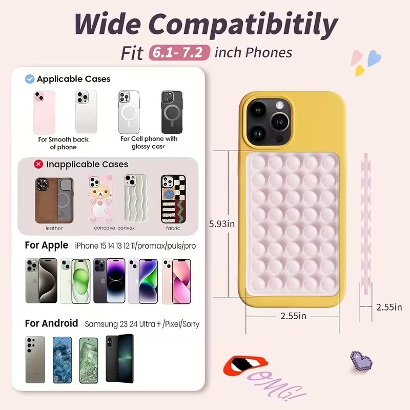2-Pack Silicone Suction Phone  - огляд і ціна Watches & Jewelry Repair Center Photos