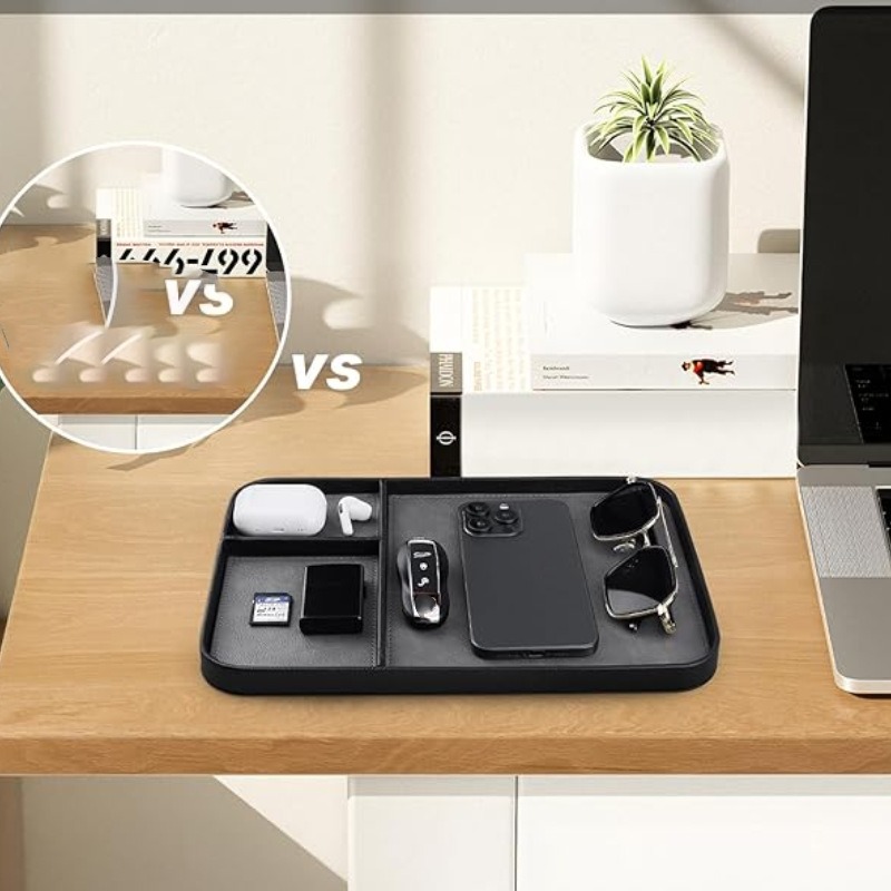 Nightstand Organizer Tray PU L - огляд і ціна Jewelry Essentials Watches
