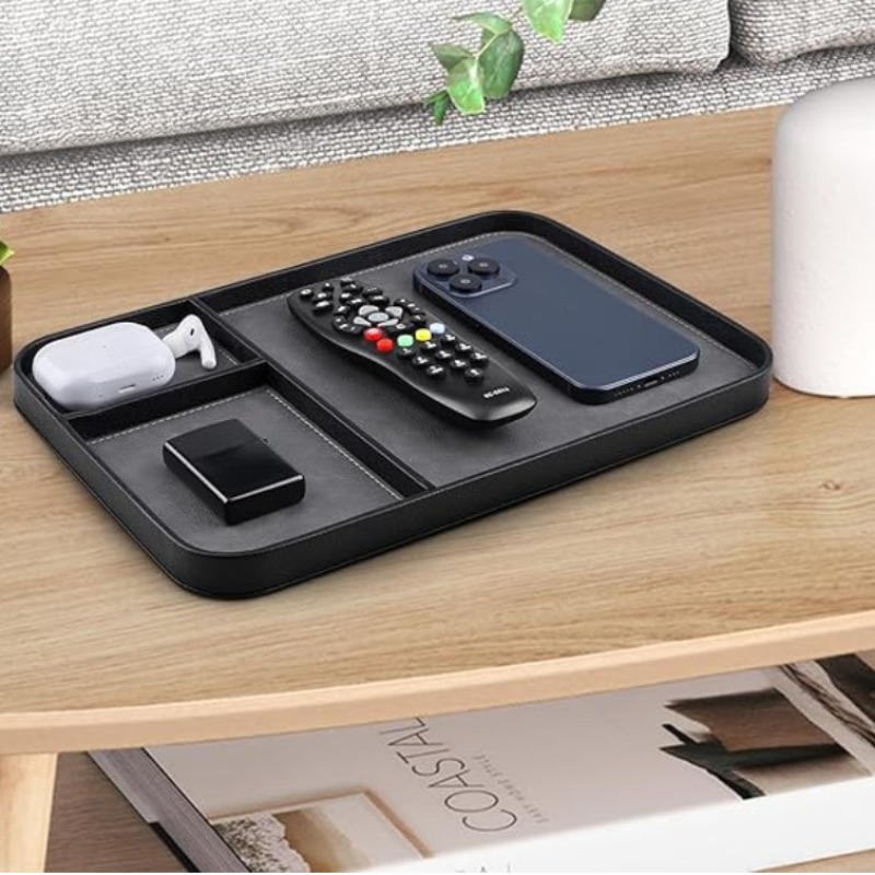 Nightstand Organizer Tray PU L - огляд і ціна Jewelry Essentials Watches