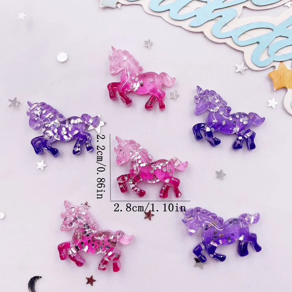 6PCS Colorful Resin Glitter 3D - огляд і ціна Paradise Jewelry & Watches Llc Photos