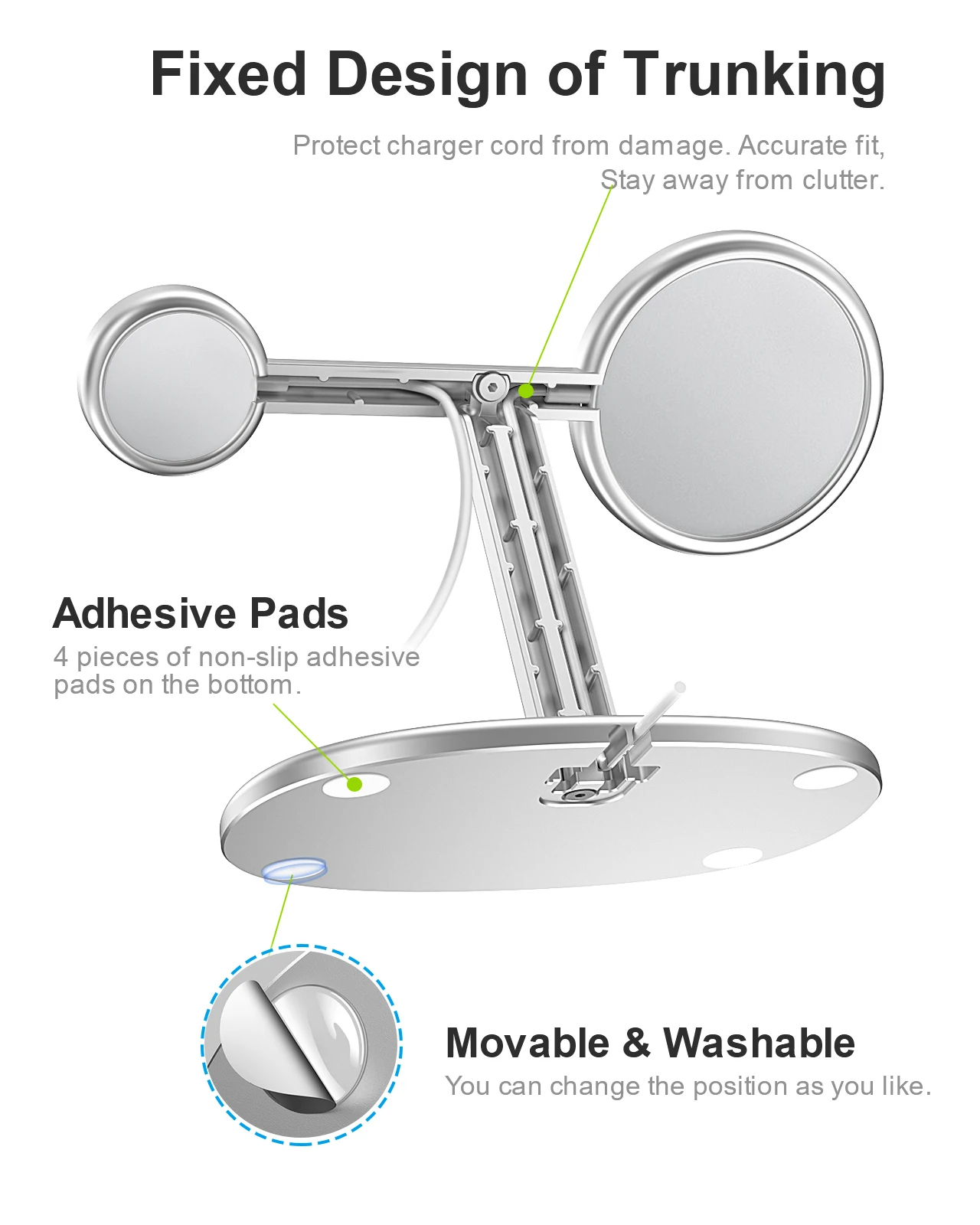 EWA 2-in-1 Desktop Phone Stand - огляд і ціна Watches & Jewelry Tsukiu