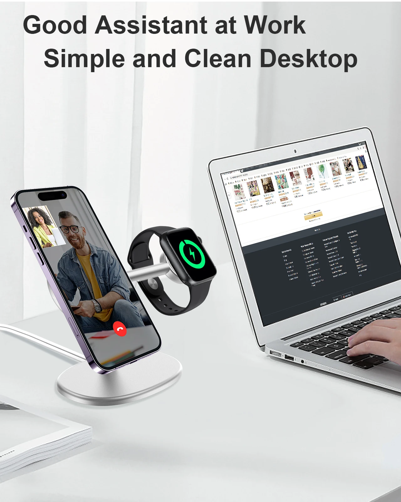 EWA 2-in-1 Desktop Phone Stand - огляд і ціна Watches & Jewelry Tsukiu