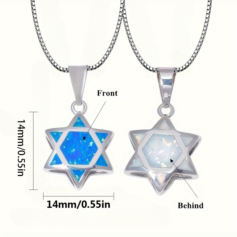 Star of David Opal Pendant Nec - огляд і ціна Jewelry & Watches Vitopoulos Reviews