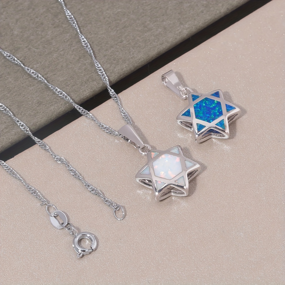 Star of David Opal Pendant Nec - огляд і ціна Jewelry & Watches Vitopoulos Reviews
