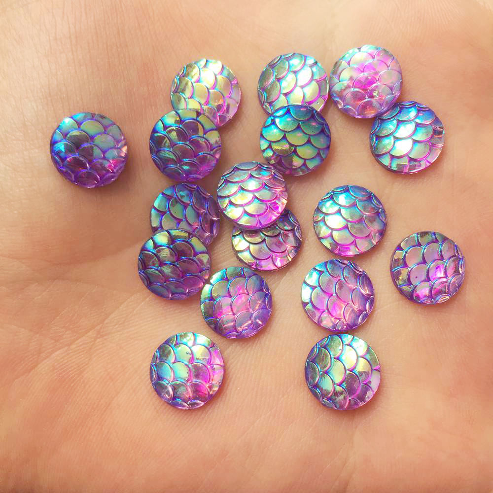 Shiny 100Pcs AB Resin 10mm Rou - огляд і ціна Paradise Jewelry & Watches Llc Photos